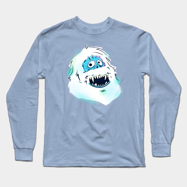 The Abominable Snowmonster Long Sleeve T-Shirt by ChrisPaulFarias